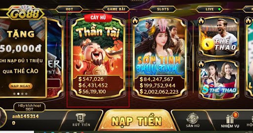 Thần Tài Go88 - Cày Hũ Trúng Thưởng Lớn