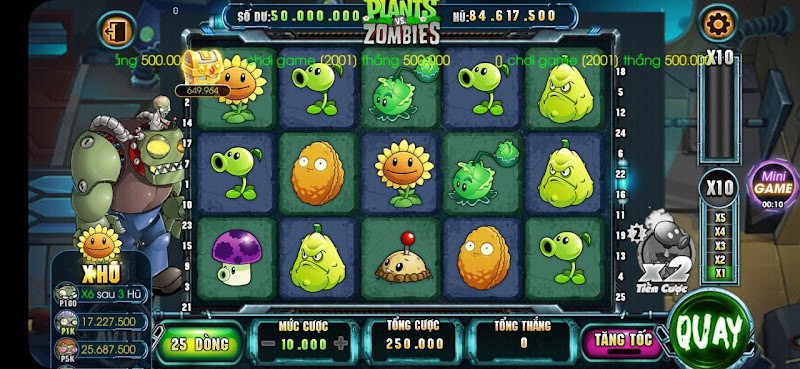 Chinh Phục Thế Giới - Quay Hũ Zombies Sam8 2 Sam86 - Nổ Hũ 2021 - Latest version 1.0.2 for Android Game Casual