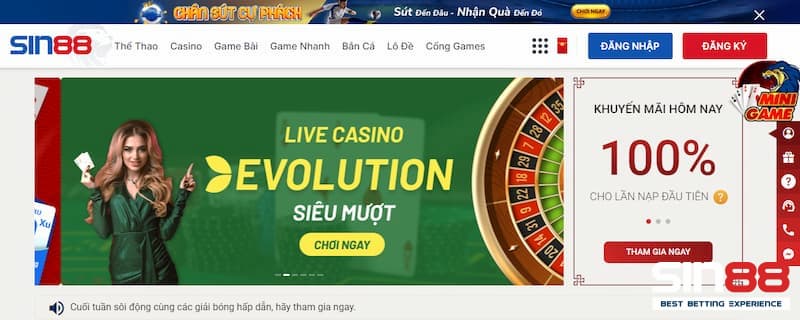 Nhà Cái Sin88 - Thế Giới Cá Cược Đẳng Cấp 1 SIN88 - Thương Hiệu Nhà Cái Trực Tuyến Uy Tín Số 1 Việt Nam